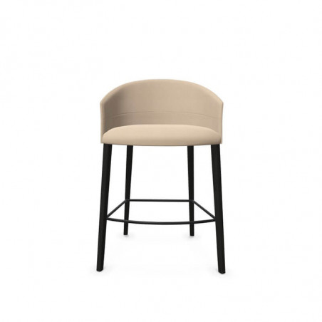 Tabouret hauteur comptoir Copa de Viccarbe couleur beige| Aiure