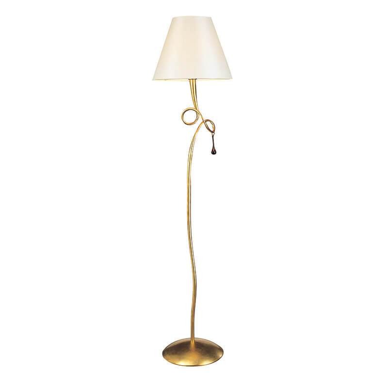 Lampadaire Paola de Mantra finition or | Aiure