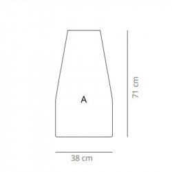 Table circulaire Burin de Viccarbe fiche technique de la base | Aiure