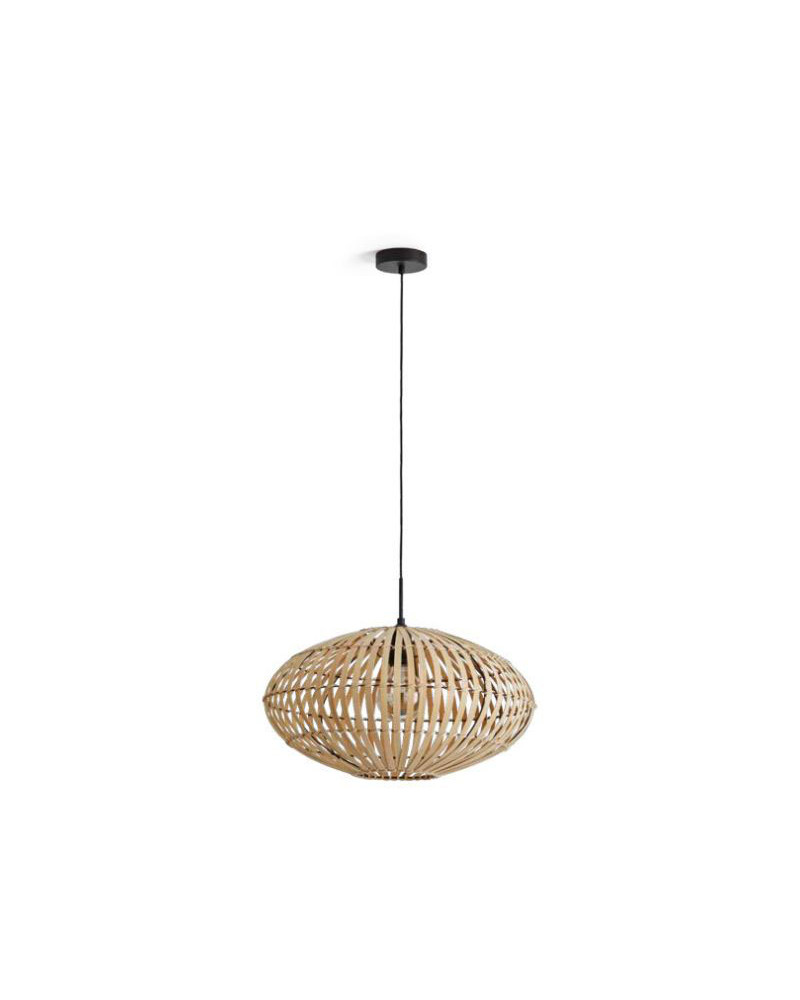 Lampe de plafond naturel en bambú Anya grand | Aiure