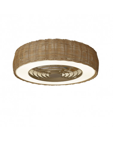 Rattan ceiling fan Kilimanjaro Mini | Aiure