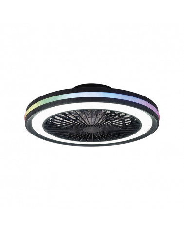 Ventilateur de plafond avec pales cachées RGB | Aiure