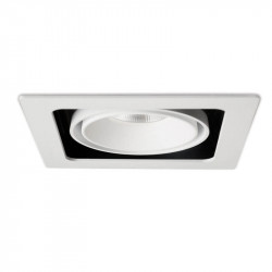 Élégant spot encastrable LED blanc Twist 10,5W d'Arkoslight | Aiure