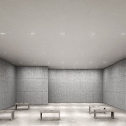 Downlight Olympia instalado en techo | Aiure