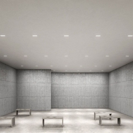 Downlight Olympia instalado en techo | Aiure