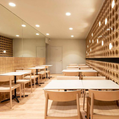 Downlight LED dans un restaurant Fox d'Arkoslight | Aiure