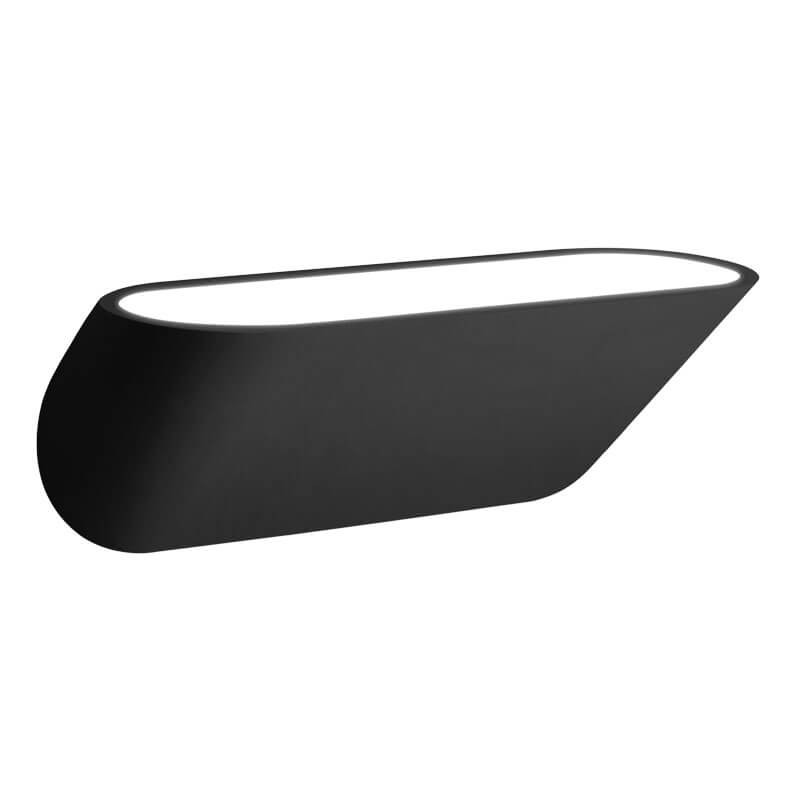 Aplique de pared negro Lip de Arkoslight | Aiure