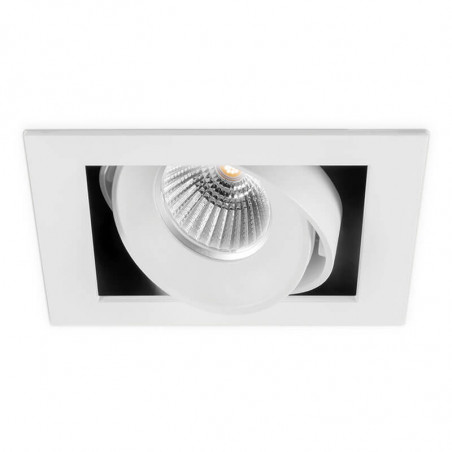 Foco LED empotrable Orbital Mini blanco de Arkoslight | Aiure