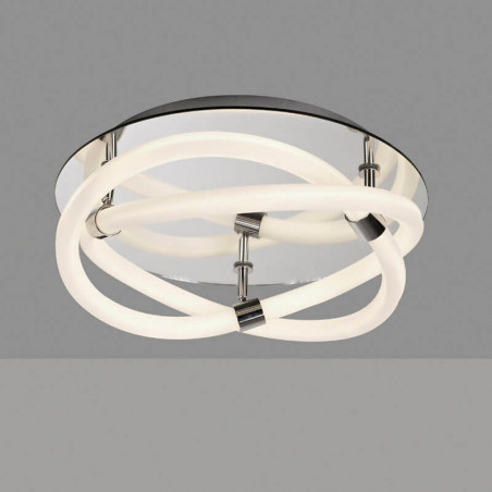 Plafonnier à LED 30W Infinity Line de Mantra sur un fond gris| Aiure