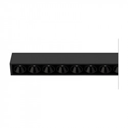 Plafón LED Black Foster Surface 15 negro de Arkoslight | Aiure