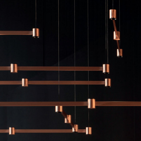 Plusieurs lampes de surface Art Direct & Indirect  par Arkoslight | Aiure