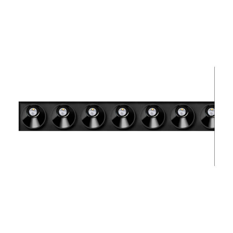 Downlight LED Black Foster Asymmetric Trimless 15 negro de Arkoslight | Aiure
