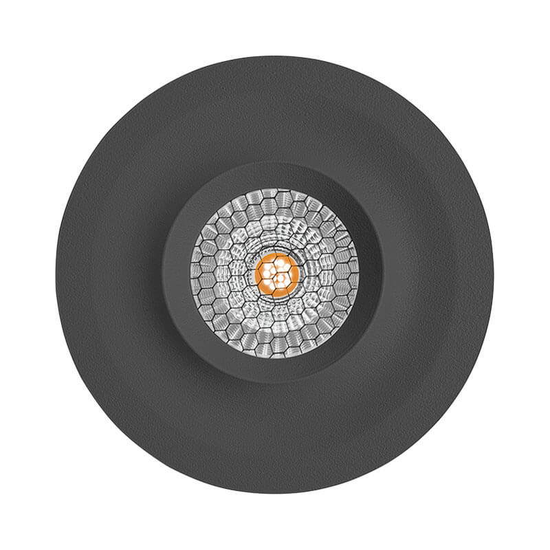 Lámpara LED Lark 111 honeycomb negra de Arkoslight | Aiure
