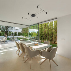 Foco LED Top Fancy Shape de Arkoslight instalado en techo | Aiure