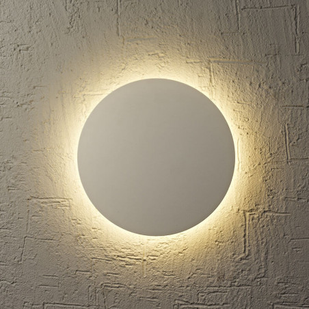 1 applique blanche Bora Bora de Mantra allumée | Aiure