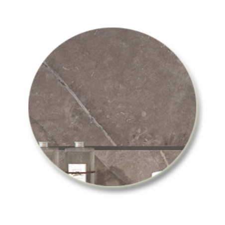 Miroir rond rétro-éclairé à LED Tenerife de Eurobath | Aiure
