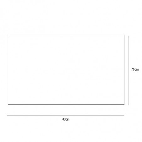 Miroir grossissant à LED Palau d'Eurobath fiche technique 70x100cm | Aiure