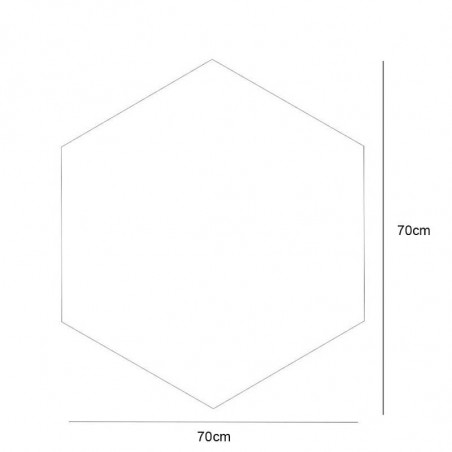 Miroir de salle de bains avec Devon anti-corrosion d'Eurobath data-sheet 70x70cm| Aiure