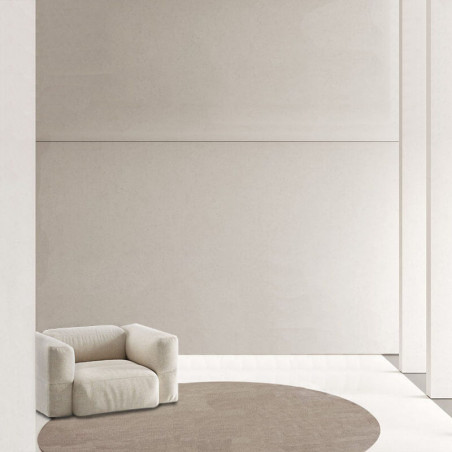 Canapé Savina petit design de Viccarbe ignifugé dans un salon| Aiure