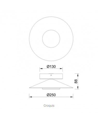 Orion 8K LED wall light | Aiure