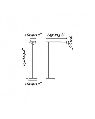 Loop floor lamp in data-sheet| Aiure