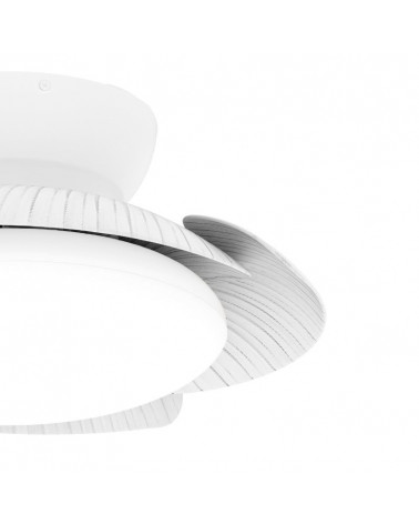 Ceiling fan LED Aloha White zoom view | Aiure