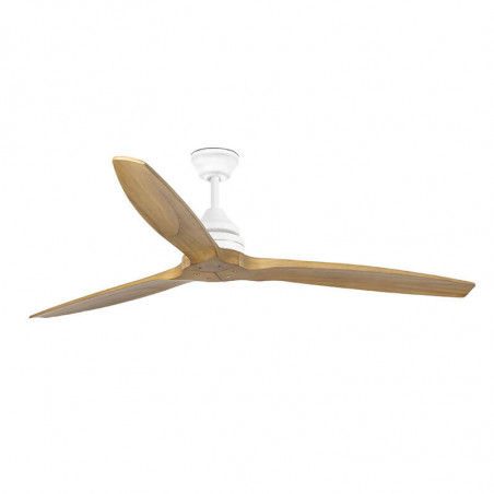 Alo white ceiling fan without light by Faro Barcelona | AiureDeco