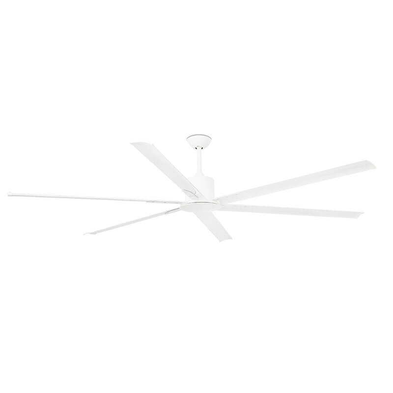 White ceiling fan Andros with no light by Faro Barcelona | AiureDeco