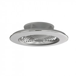 Ventilateur moderne Alisio gris de Mantra | AiureDeco