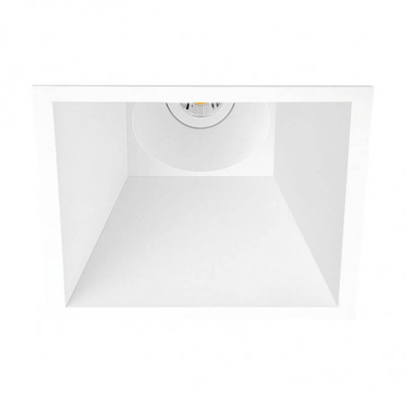Élégant Swap Square Downlight blanc par Arkoslight | Aiure