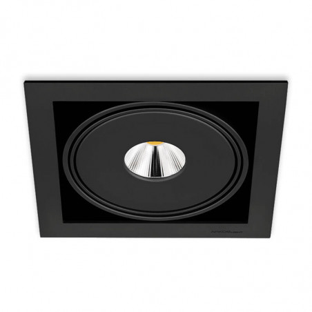 Black LED spotlight Orbital Lark-111 by Arkoslight | Aiure