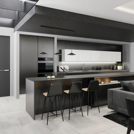 Mantra Orion plafonnier 3 lumières sur îlot de cuisine | Aiure