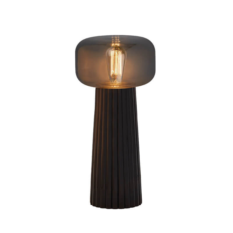 Lampe de table noire Faro de Mantra | Aiure