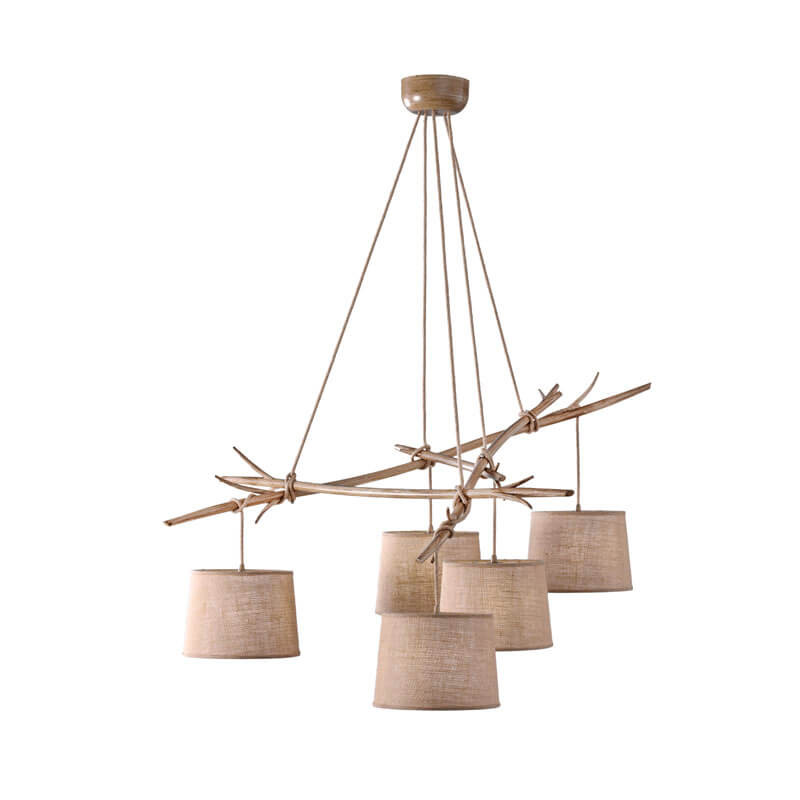 Pendant lamp 5 lights by Mantra Sabina | Aiure