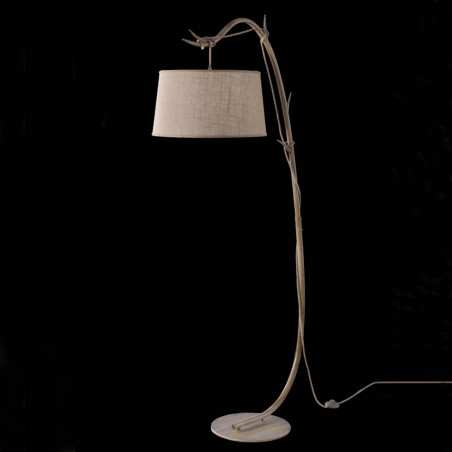 Sabina floor lamp black background by Mantra | Aiure