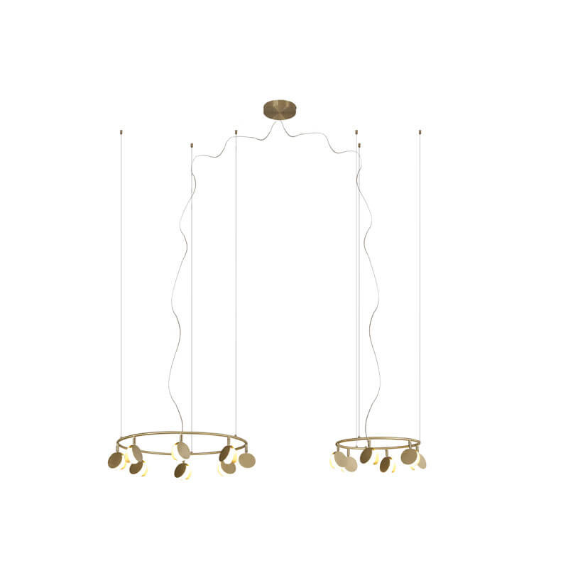 Lampe suspendue Shell or de Mantra | Aiure