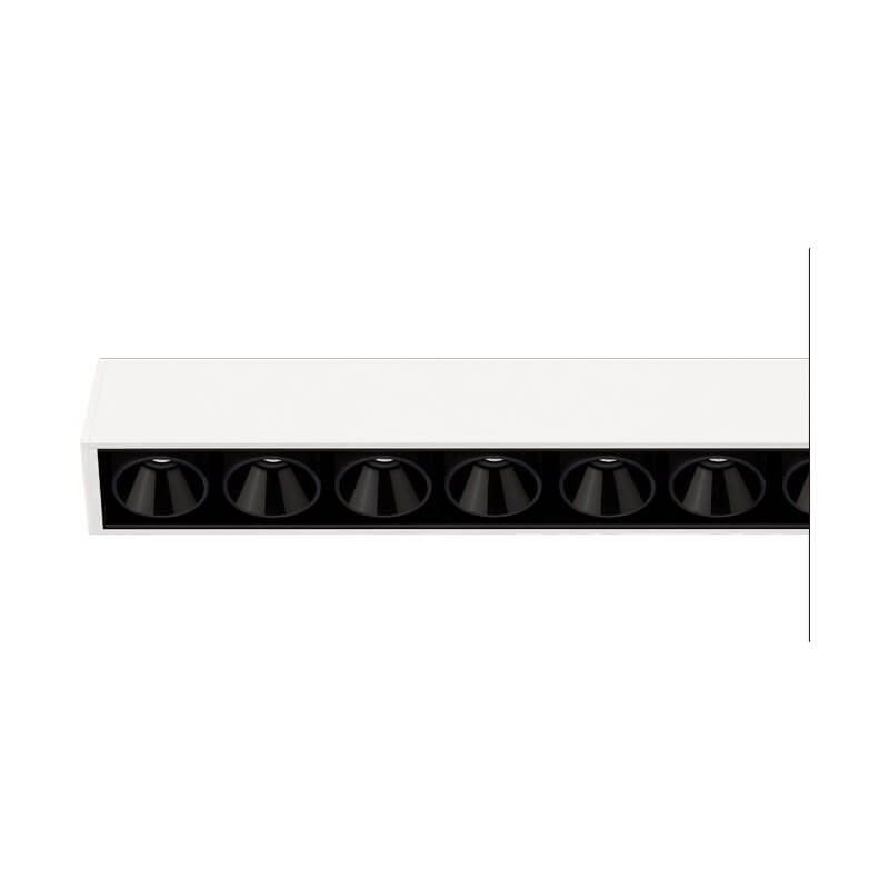 Plafonnier à LED Black Foster 10 blanc d'Arkoslight | Aiure