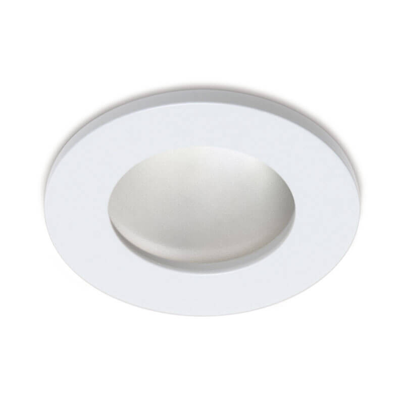 Downlight blanc Bath Round Matt d'Arkoslight | Aiure