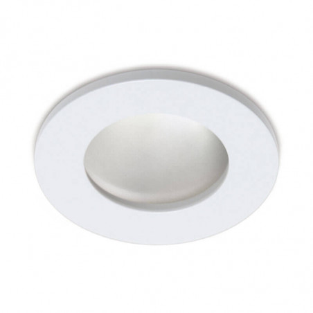 Downlight blanc Bath Round Matt d'Arkoslight | Aiure