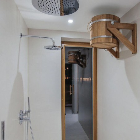 Downlight Win IP44 12V&230V installé dans une salle de bain | Aiure