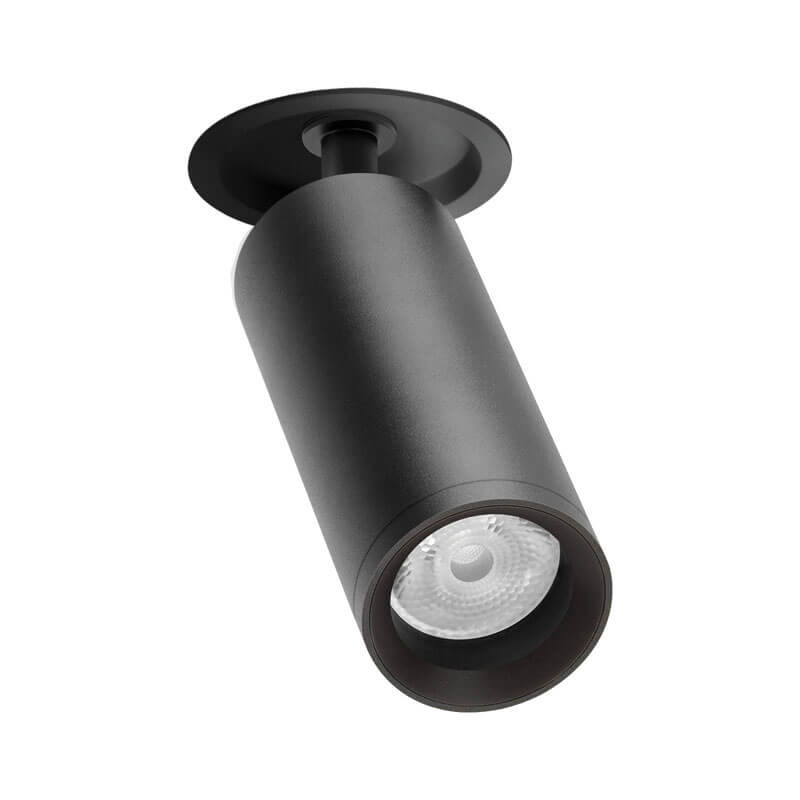 Black LED spotlight Fit 50 by Arkoslight | Aiure