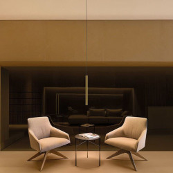Lampe suspendue doré Stick 66 Fancy Shape par Arkoslight | Aiure