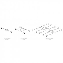 Différents exemples d'application du projecteur à LED Top Fancy Shape d'Arkoslight | Aiure