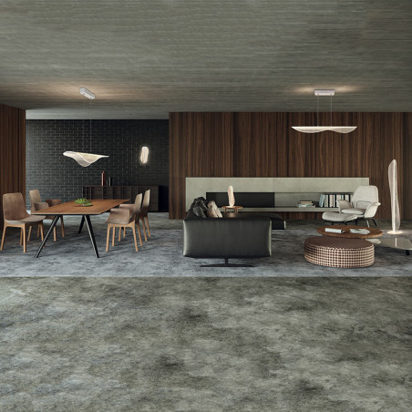 Bianca design floor lamp by Mantra in the living room | Aiure