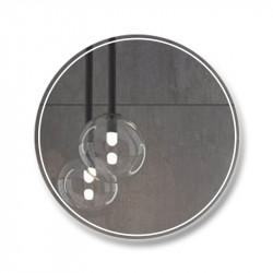 Mirror with round LED frame Mallorca by Eurobath | Aiure
