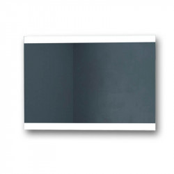 Rectangular bathroom mirror with LED light Feroe by Eurobath | Aiure