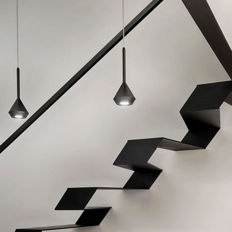 Stylish Spin Base lamp 3 meters black colour by Arkoslight Aiure | Aiure