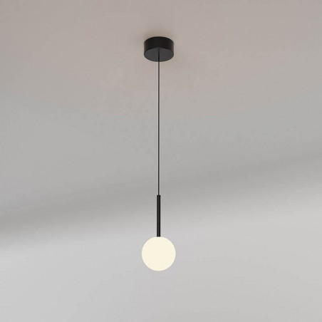 Lámpara colgante Cellar de una luminaria de Mantra en  un salón| Aiure