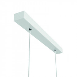 Suspension du luminaire suspendu linéaire blanc Hanok de Mantra |Aiure