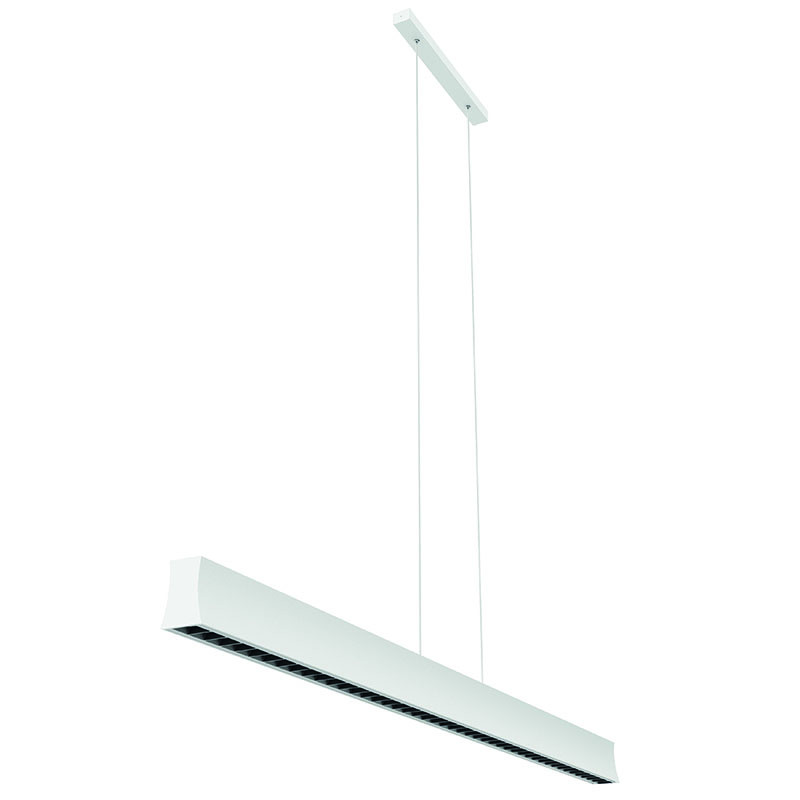 Lampe suspendue blanche Hanok réglable 50º | Aiure